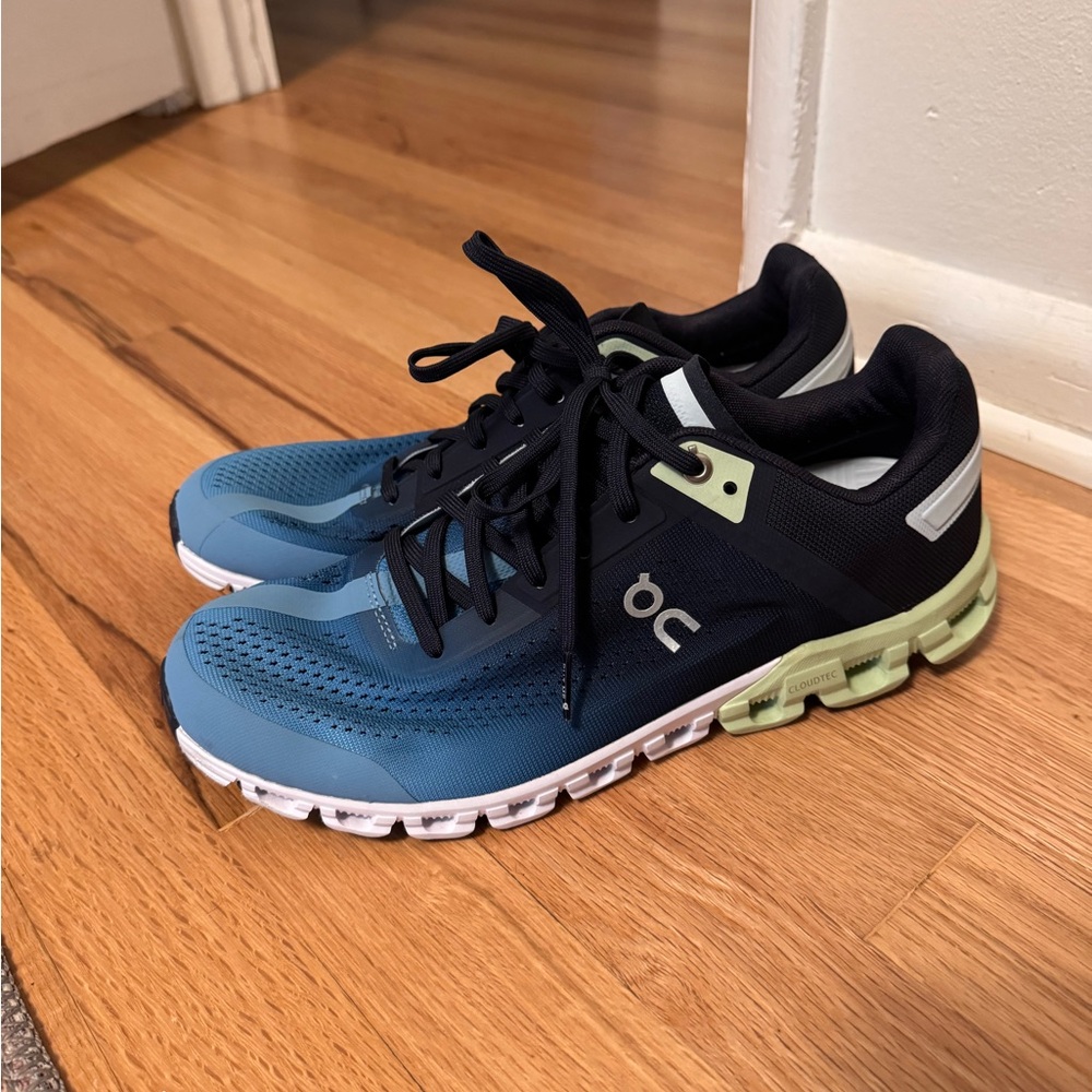 Men’s On Running Shoes Cloudflow 3.0 Blue Green